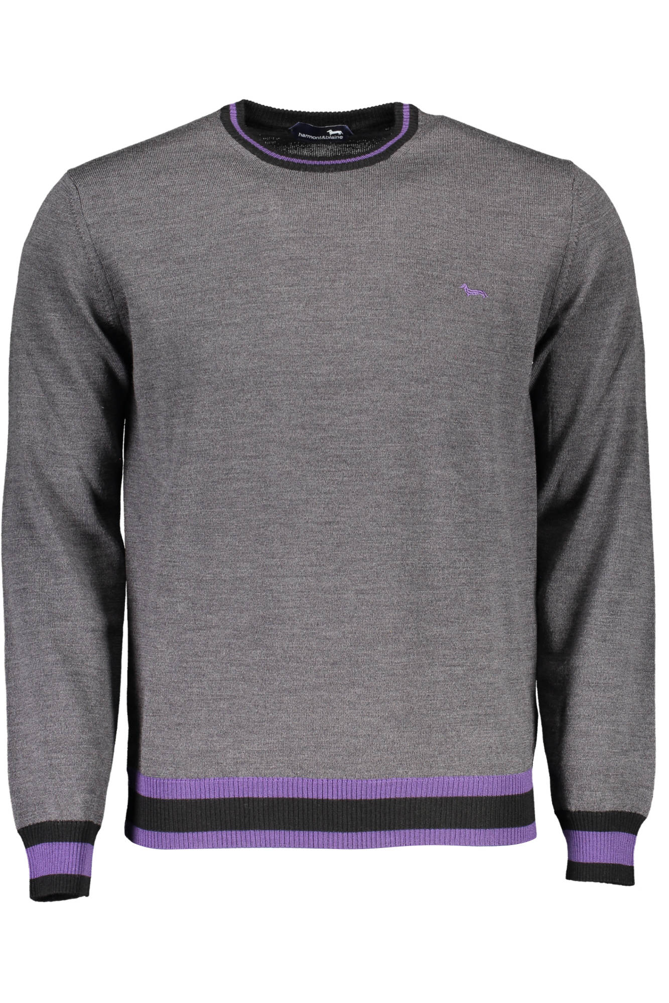 Harmont & Blaine Gray Sweater - Fizigo