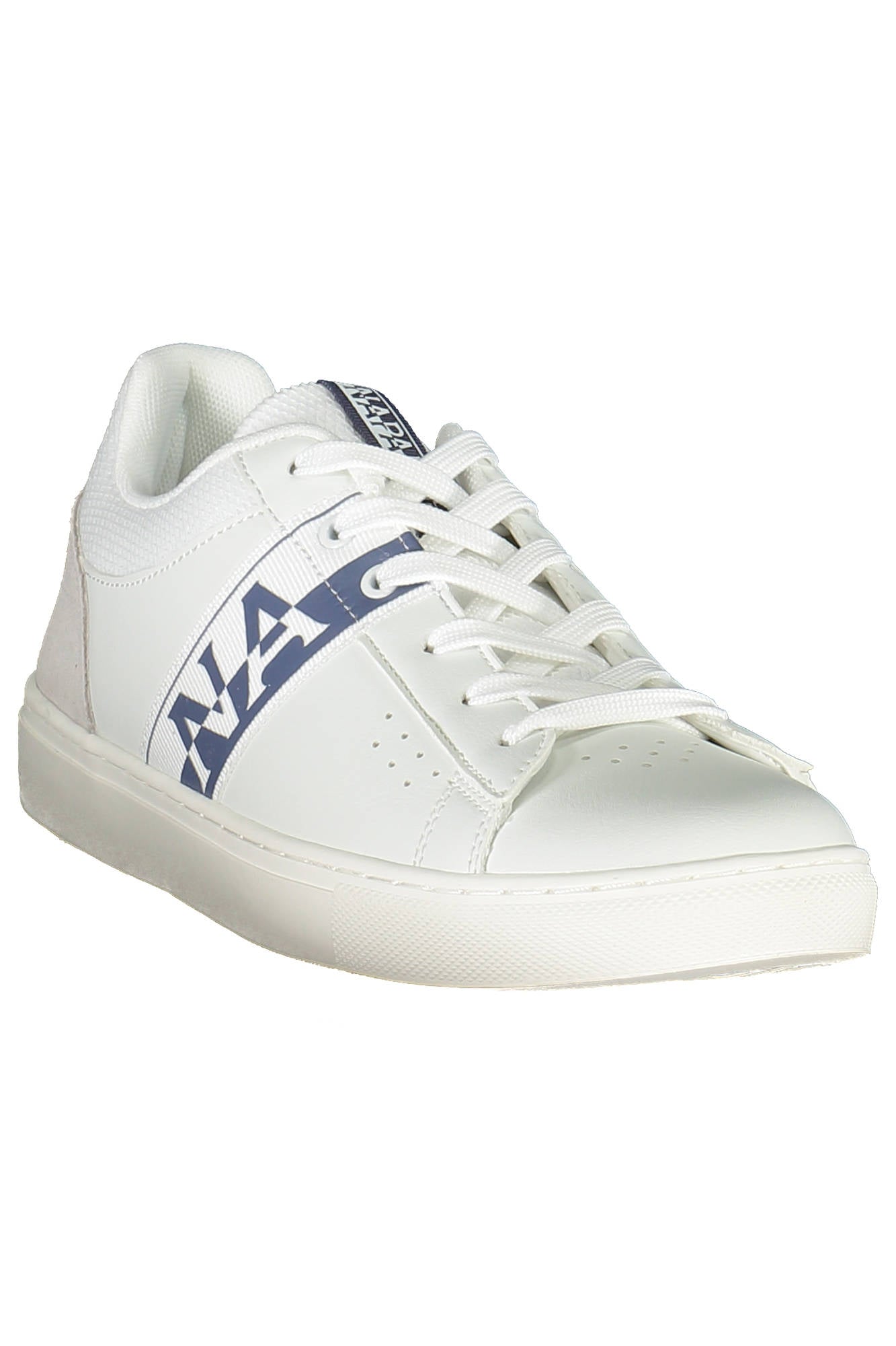 Napapijri White Polyester Sneaker - Fizigo