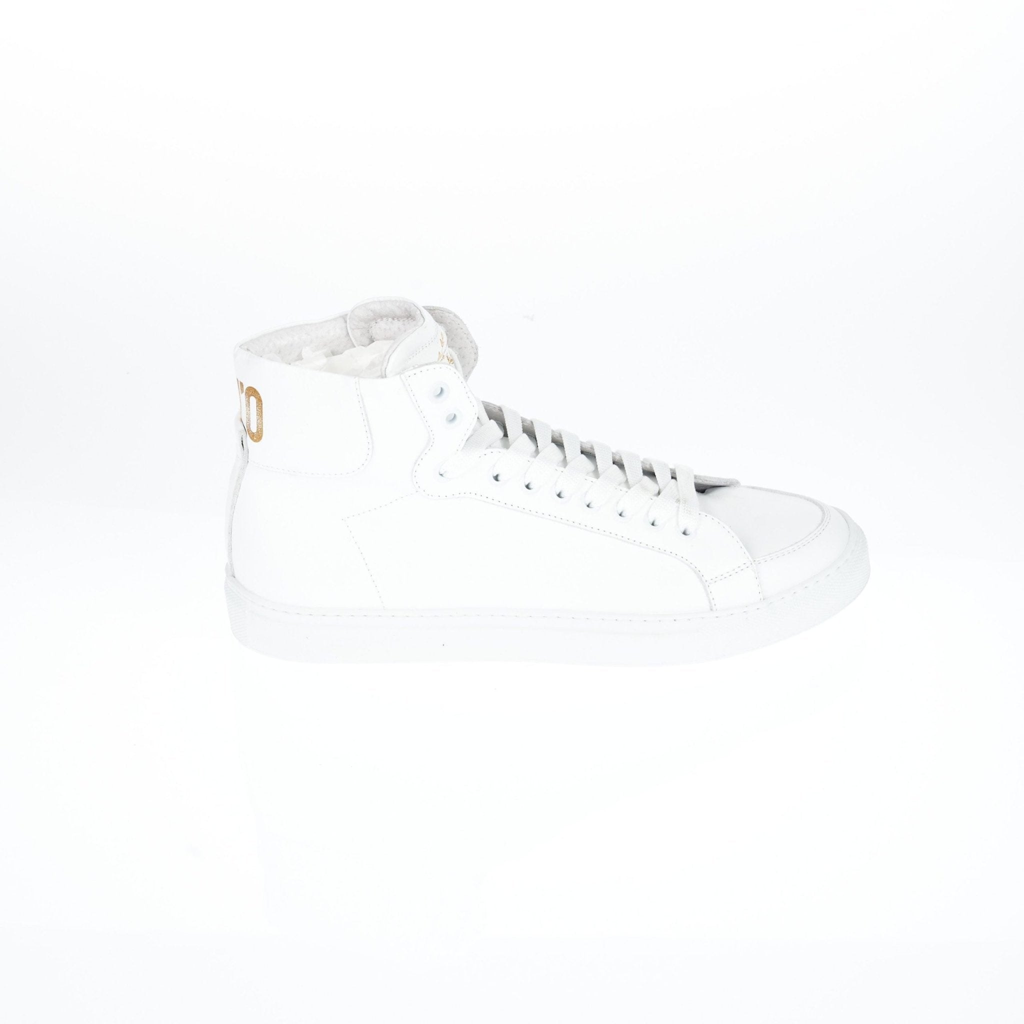 Pantofola D'Oro White Leather Sneaker - Fizigo