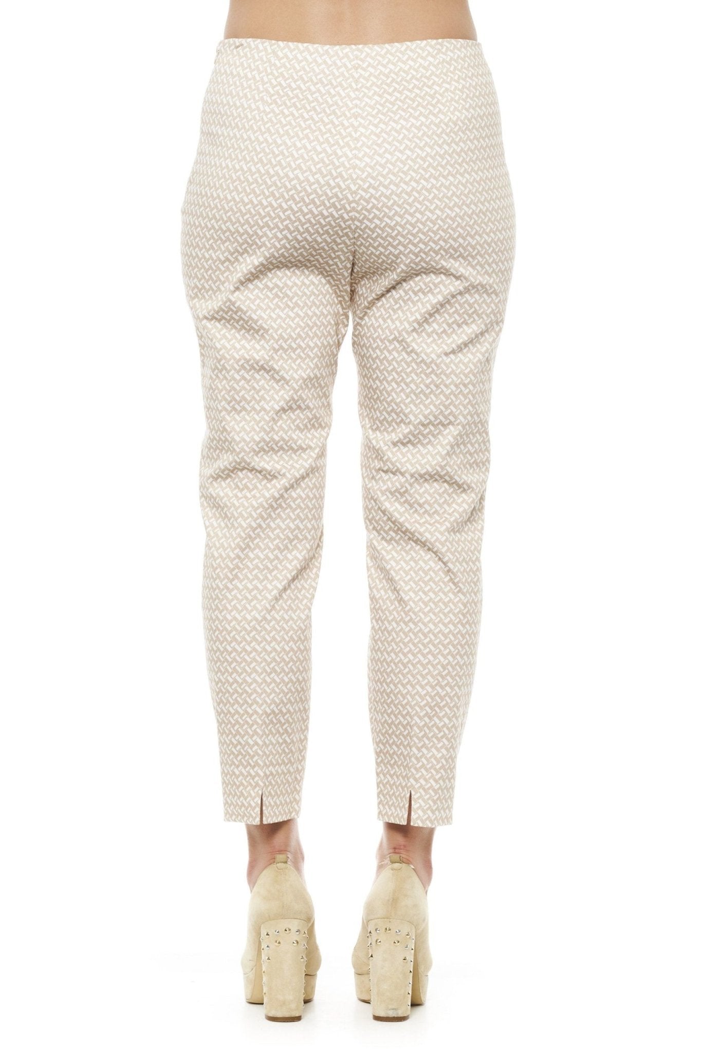 Peserico Beige Cotton Jeans & Pant - Fizigo