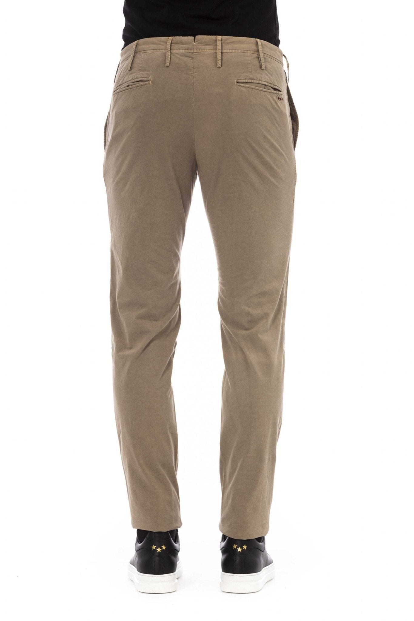 PT Torino Beige Cotton Jeans & Pant - Fizigo