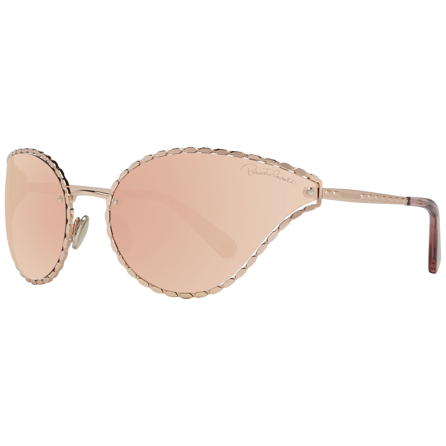 Roberto Cavalli Rose Gold Women Sunglasses - Fizigo