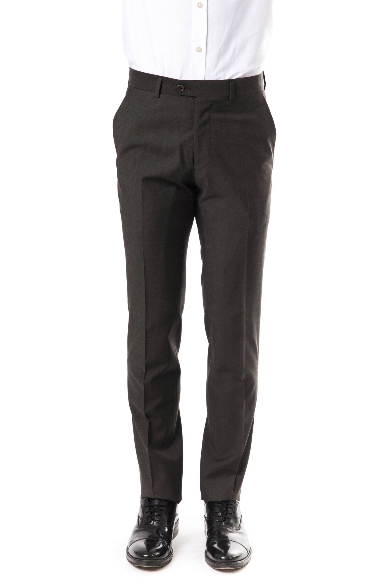 Uominitaliani Gray Wool Jeans & Pant - Fizigo