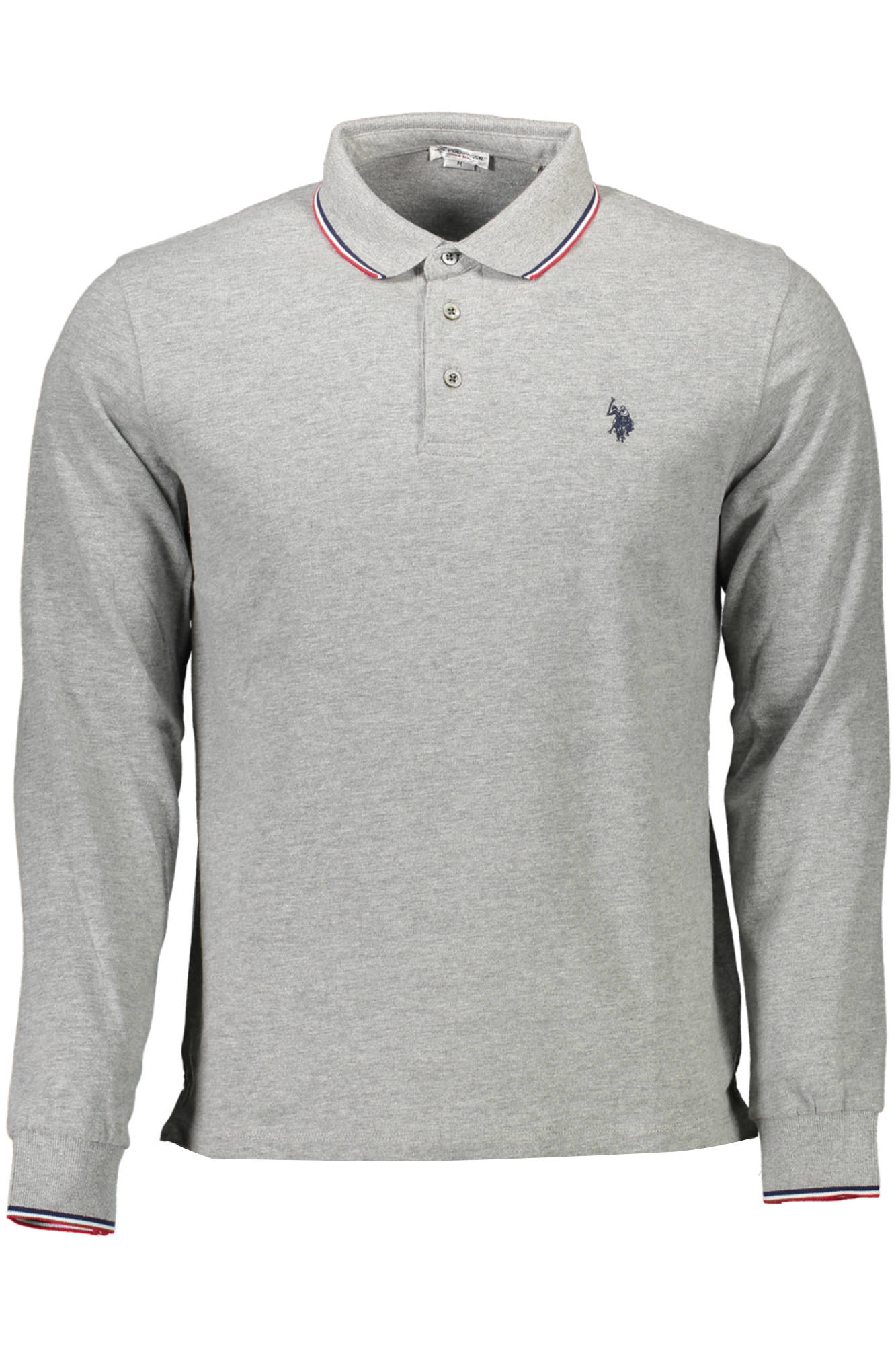 U.S. POLO ASSN. Gray Polo Shirt - Fizigo