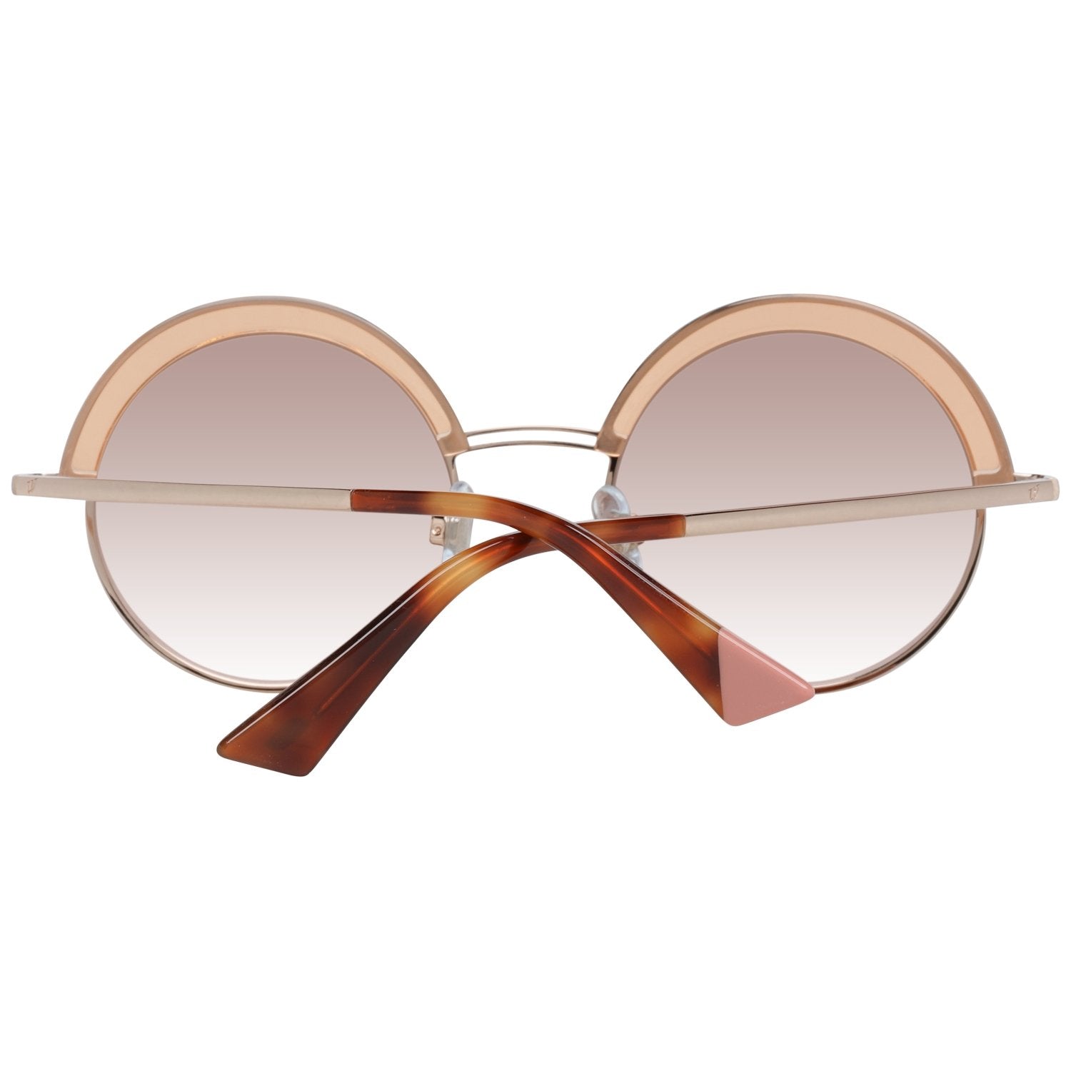 Web Rose Gold Sunglasses for Woman - Fizigo